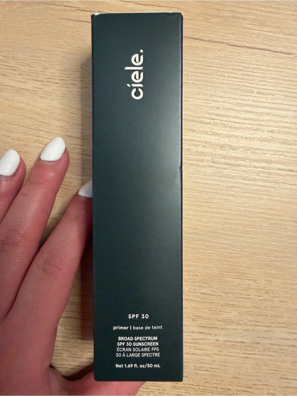 Ciele SPF 30 Green Makeup Primer - Lightweight Sun Protection & Smoothing Base